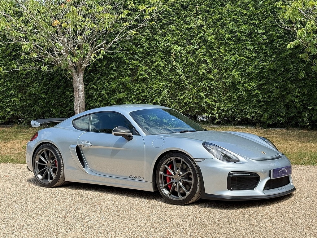 Porsche Cayman 3.8 981 Gt4 Coupe Euro 6 385 Ps Silver #2