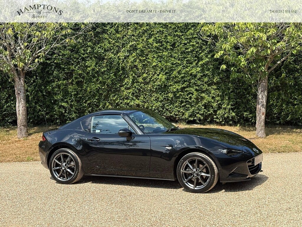 Mazda MX-5 RF 2.0 Skyactiv-g Sport Nav Convertible Ma Black