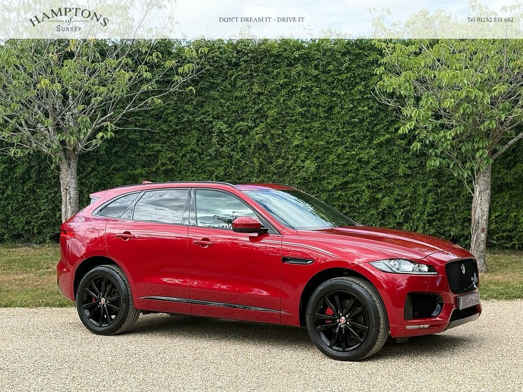 Jaguar F-Pace 3.0 D300 V6 S Suv Awd Euro 6 Ss Red