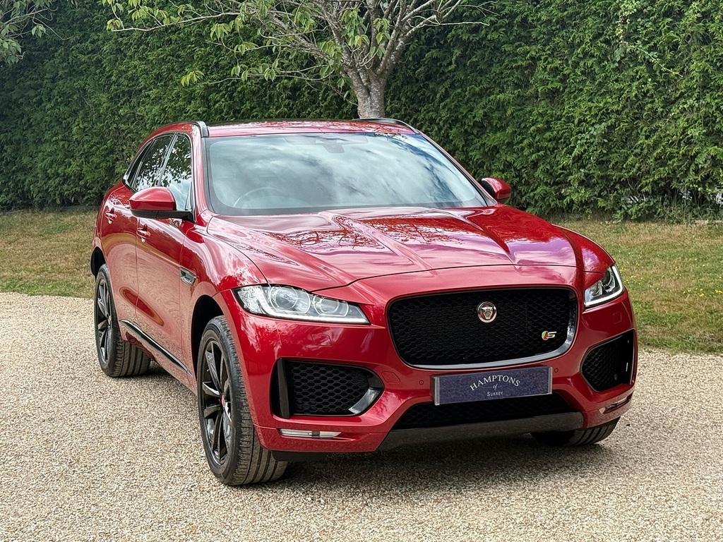 Jaguar F-Pace 3.0 D300 V6 S Suv Awd Euro 6 Ss Red #4