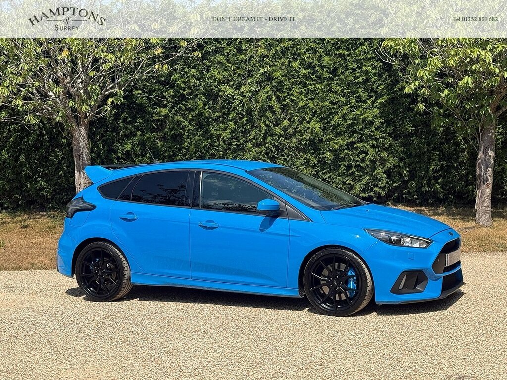 Ford Focus 2.3T Ecoboost Rs Hatchback Awd E Blue