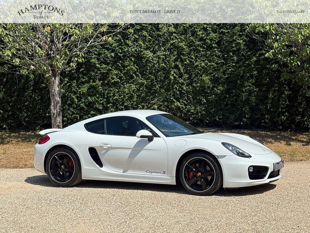 Porsche Cayman 3.4 981 S Coupe Pdk Euro 5 Ss 325 P White
