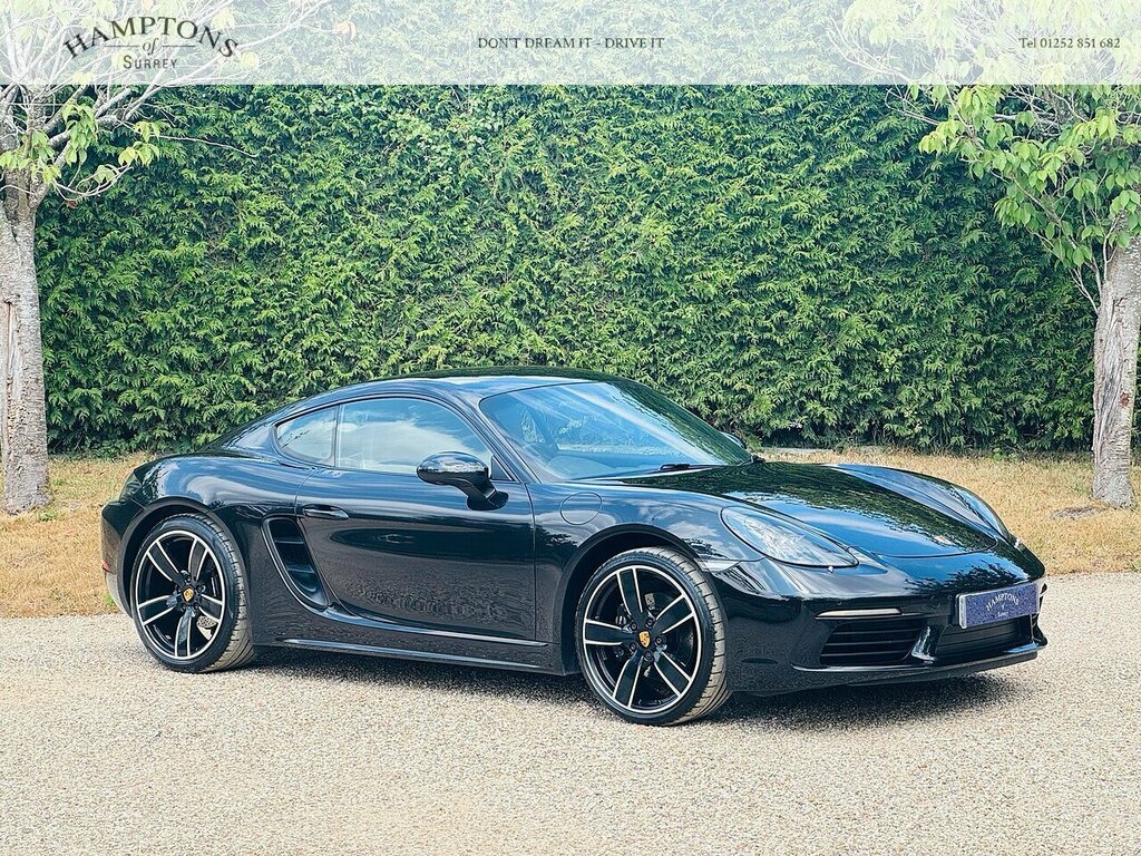 Porsche 718 Cayman 2.0T Coupe Euro 6 Ss 300 Ps Black