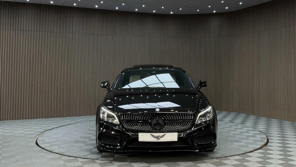 Mercedes-Benz CLS Saloon 2.1 Cls220d Amg Line Premium Coupe G-tron Black #4