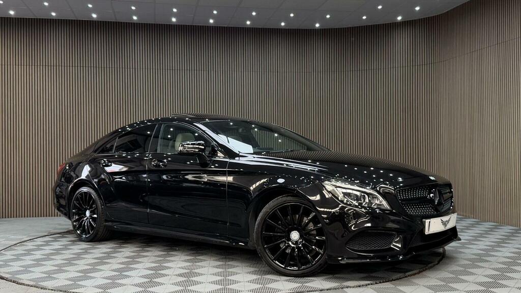 Mercedes-Benz CLS Saloon 2.1 Cls220d Amg Line Premium Coupe G-tron Black