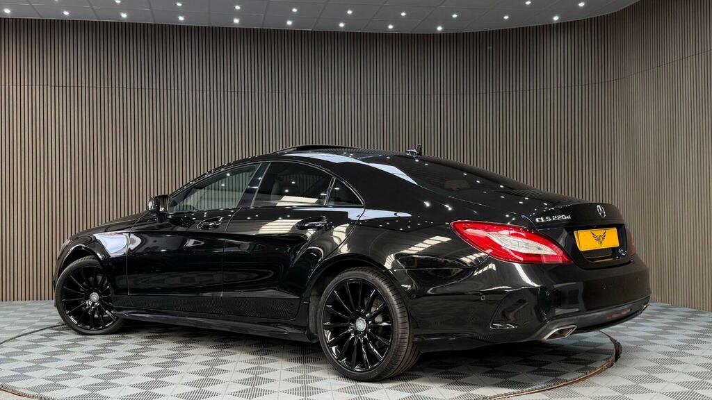 Mercedes-Benz CLS Saloon 2.1 Cls220d Amg Line Premium Coupe G-tron Black #2
