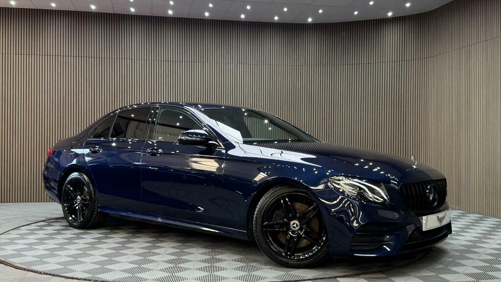 Mercedes-Benz E Class Saloon 3.0 E350d V6 Amg Line G-tronic Euro 6 Ss Blue