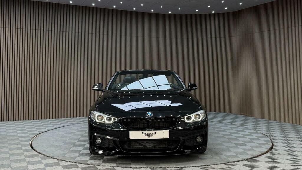 BMW 4 Series Convertible 2.0 420D M Sport Euro 6 Ss Black #4