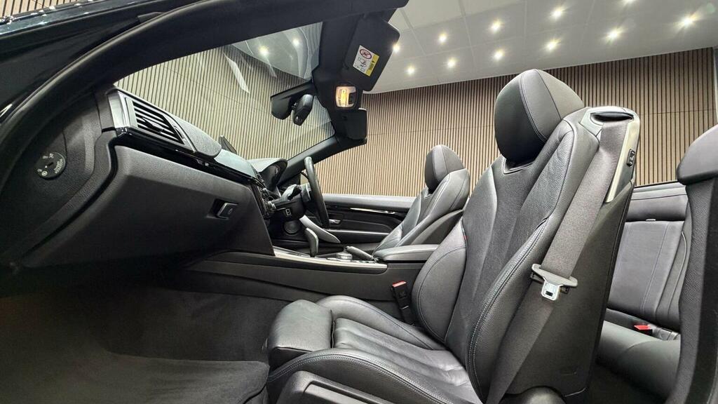 BMW 4 Series Convertible 2.0 420D M Sport Euro 6 Ss Black #3