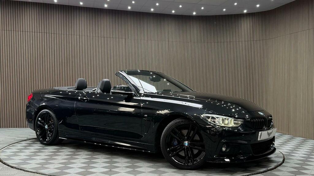 BMW 4 Series Convertible 2.0 420D M Sport Euro 6 Ss Black