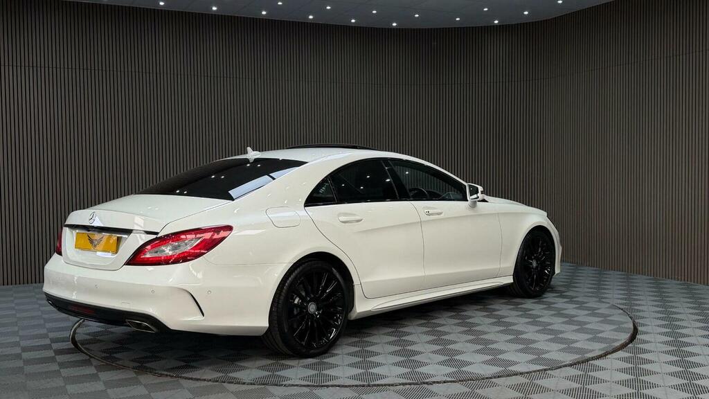Mercedes-Benz CLS 2.1 Cls220d Amg Line Premium Coupe G-tronic Eur White #5