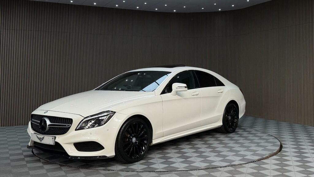 Mercedes-Benz CLS 2.1 Cls220d Amg Line Premium Coupe G-tronic Eur White #6