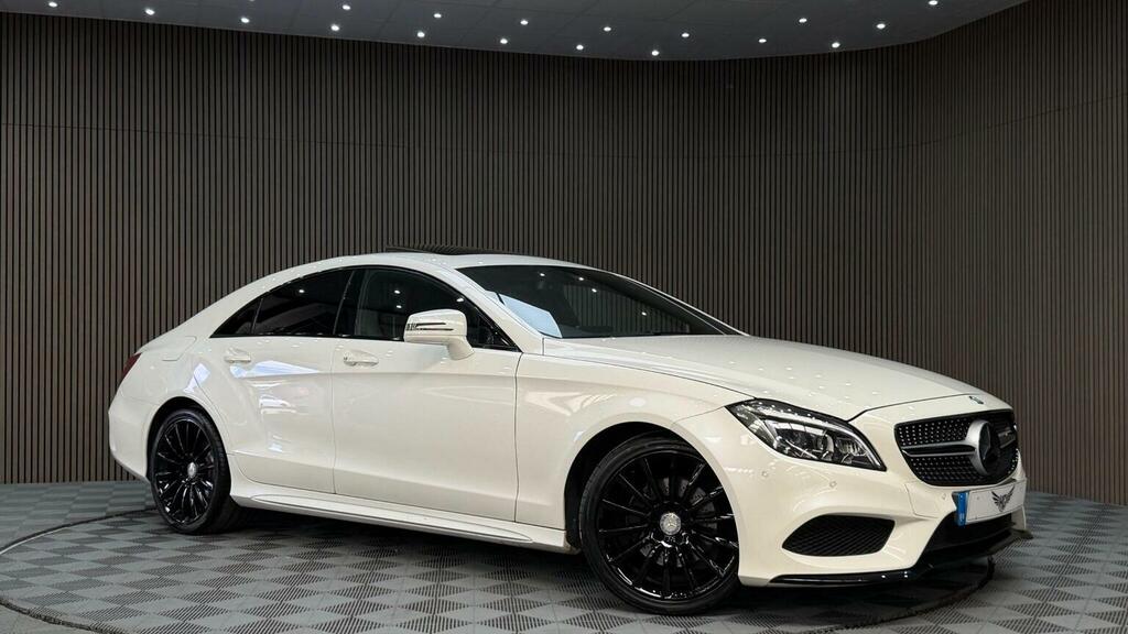 Mercedes-Benz CLS 2.1 Cls220d Amg Line Premium Coupe G-tronic Eur White