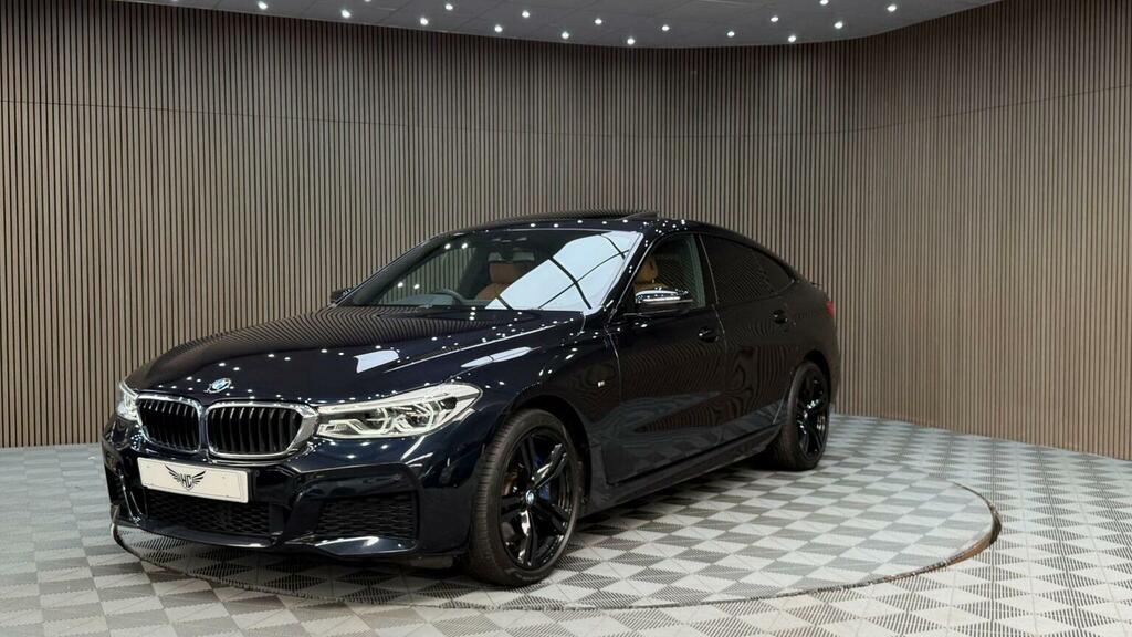 BMW 6 Series Gran Turismo Hatchback 2.0 630I Gpf M Sport Gt Euro 6 Ss Black #6