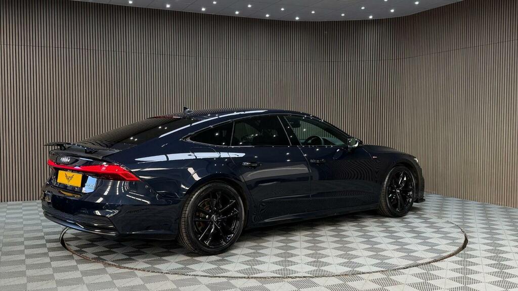 Audi A7 Hatchback 3.0 Tdi V6 50 Black Edition Sportback Ti Blue #5