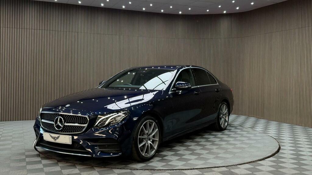 Mercedes-Benz E Class Saloon 2.0 E220d Amg Line Edition G-tronic Euro 6 Blue #6