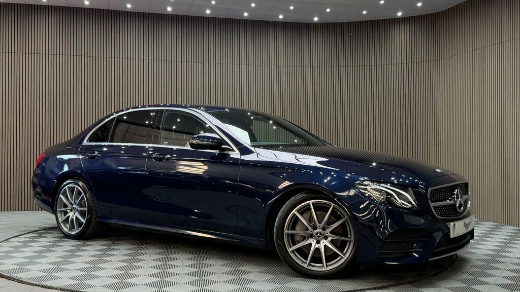 Mercedes-Benz E Class Saloon 2.0 E220d Amg Line Edition G-tronic Euro 6 Blue