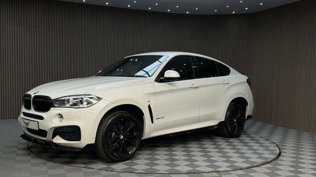 BMW X6 3.0 40D M Sport Edition Xdrive Euro 6 Ss 5 White #6
