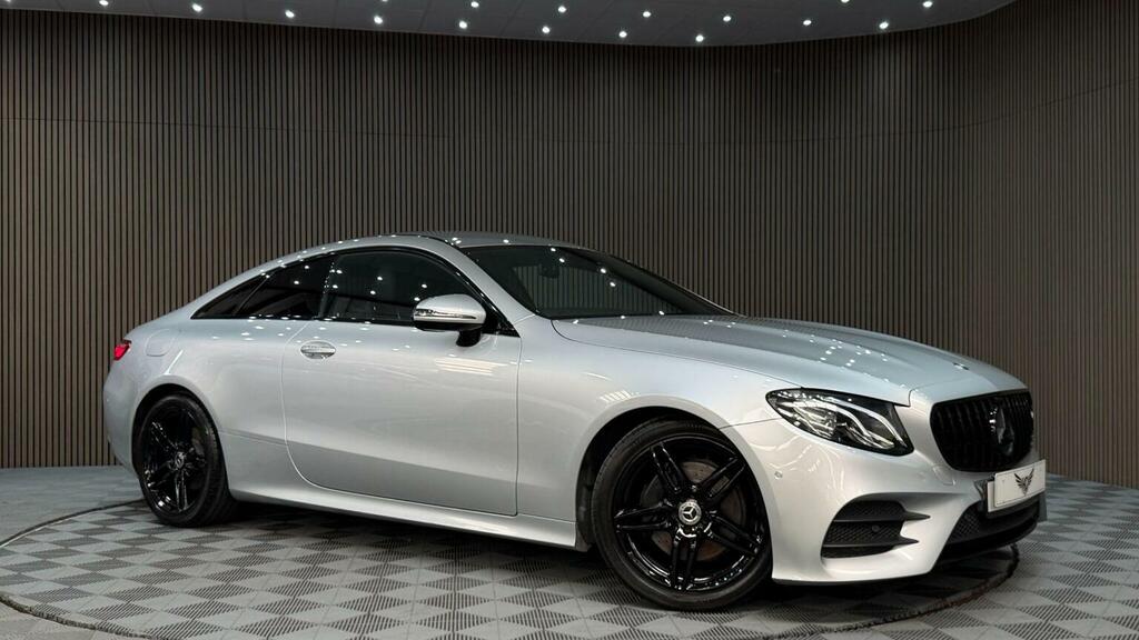 Mercedes-Benz E Class Coupe 2.0 E220d Amg Line G-tronic Euro 6 Ss Silver