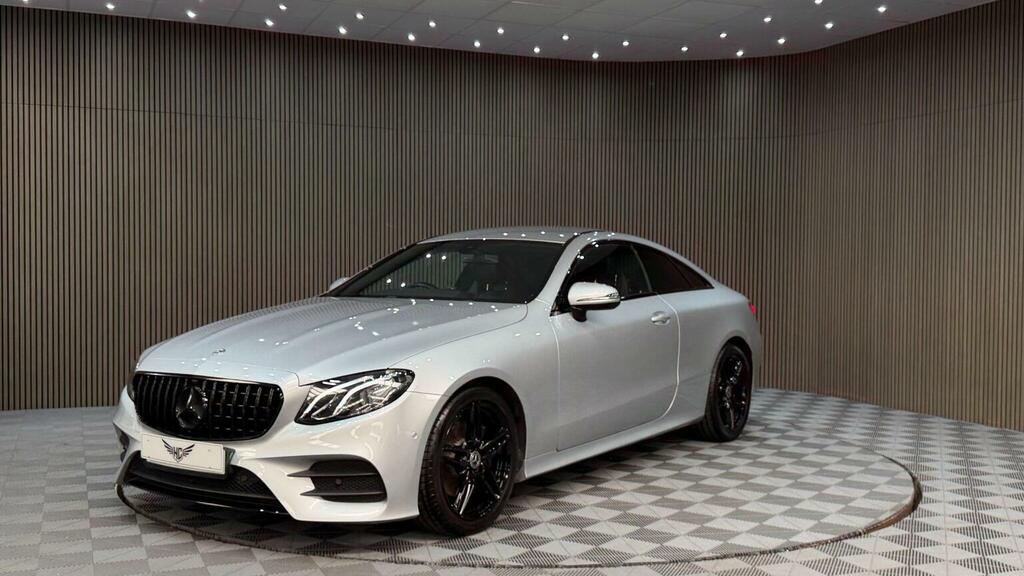 Mercedes-Benz E Class Coupe 2.0 E220d Amg Line G-tronic Euro 6 Ss PJ18EPK Silver #6