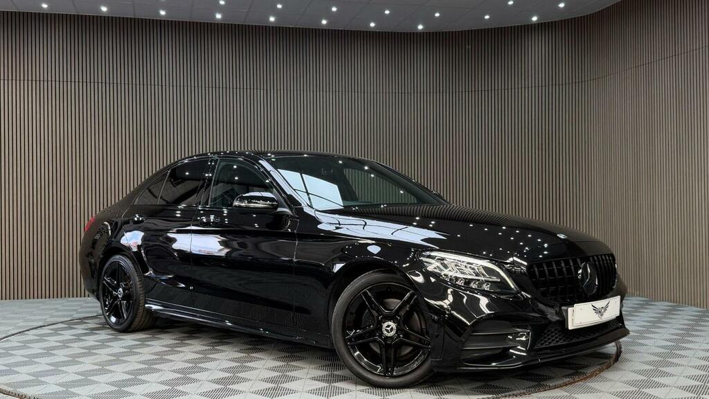 Mercedes-Benz C Class 1.5 C200 Mhev Eq Boost Amg Line G-tronic Euro 6 Black