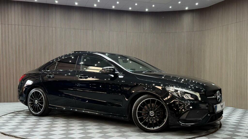Mercedes-Benz CLA Class 2.1 Cla220d Amg Line Coupe 7G-dct Euro 6 Ss Black
