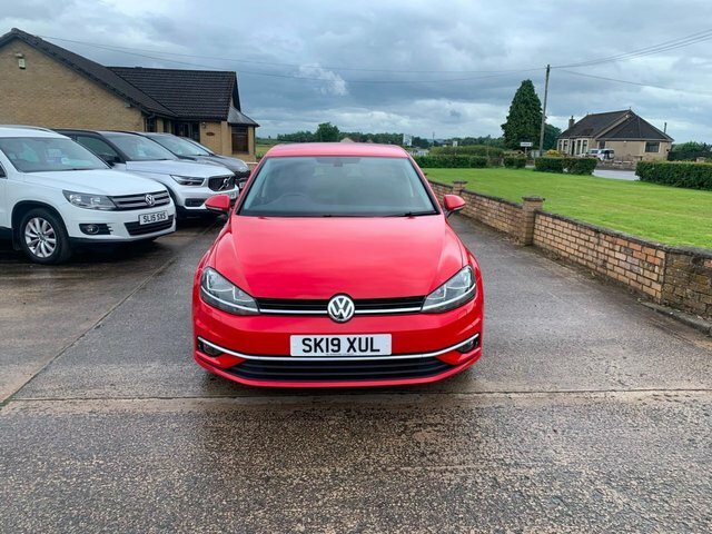Volkswagen Golf 1.6 Tdi Match Hatchback Euro 6 Red #5