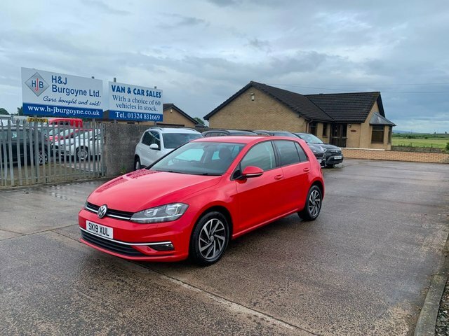 Volkswagen Golf 1.6 Tdi Match Hatchback Euro 6 Red