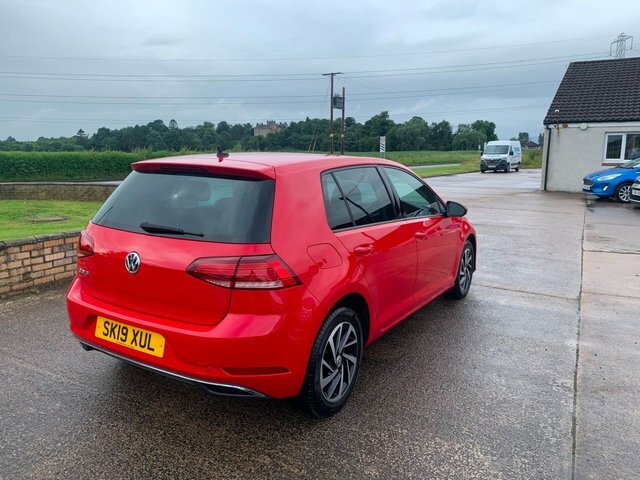 Volkswagen Golf 1.6 Tdi Match Hatchback Euro 6 Red #4