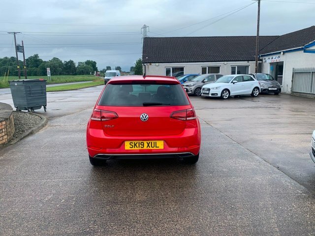 Volkswagen Golf 1.6 Tdi Match Hatchback Euro 6 Red #6