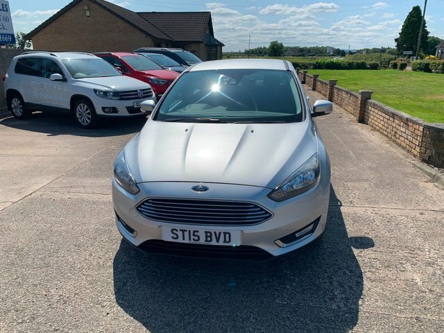 Ford Focus 1.5 Tdci Titanium Hatchback Euro Silver #4