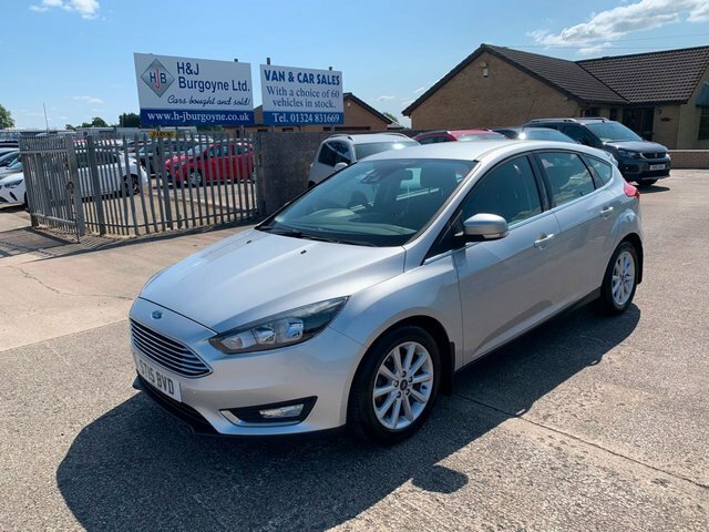 Ford Focus 1.5 Tdci Titanium Hatchback Euro Silver