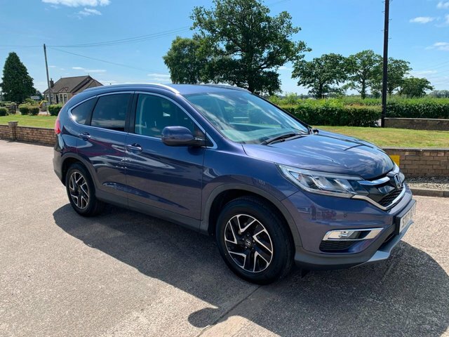 Honda Cr-V 1.6 I-dtec Se Plus Navi Suv 4Wd Blue #2