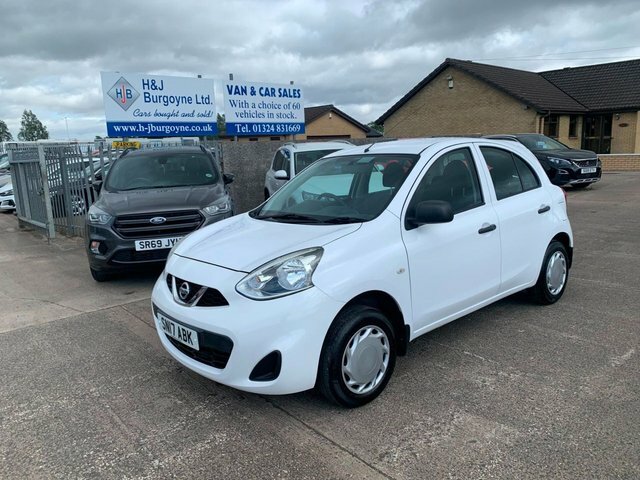 Nissan Micra 1.2 Visia Hatchback Euro 5 80 P White
