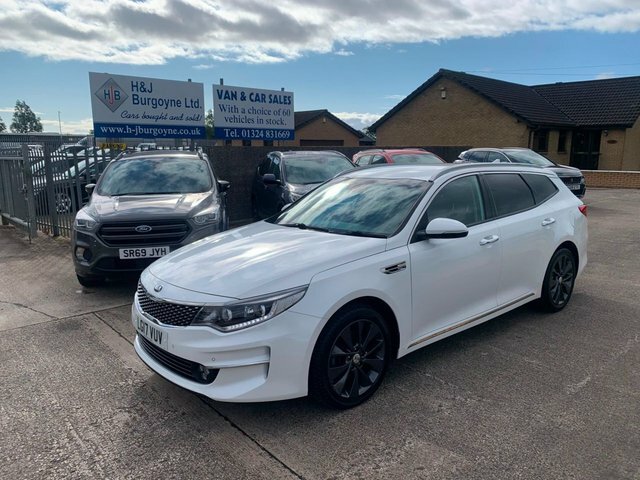 Kia Optima 1.7 Crdi 3 Sportswagon Euro 6 S White #3