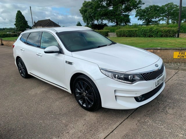 Kia Optima 1.7 Crdi 3 Sportswagon Euro 6 S White #2