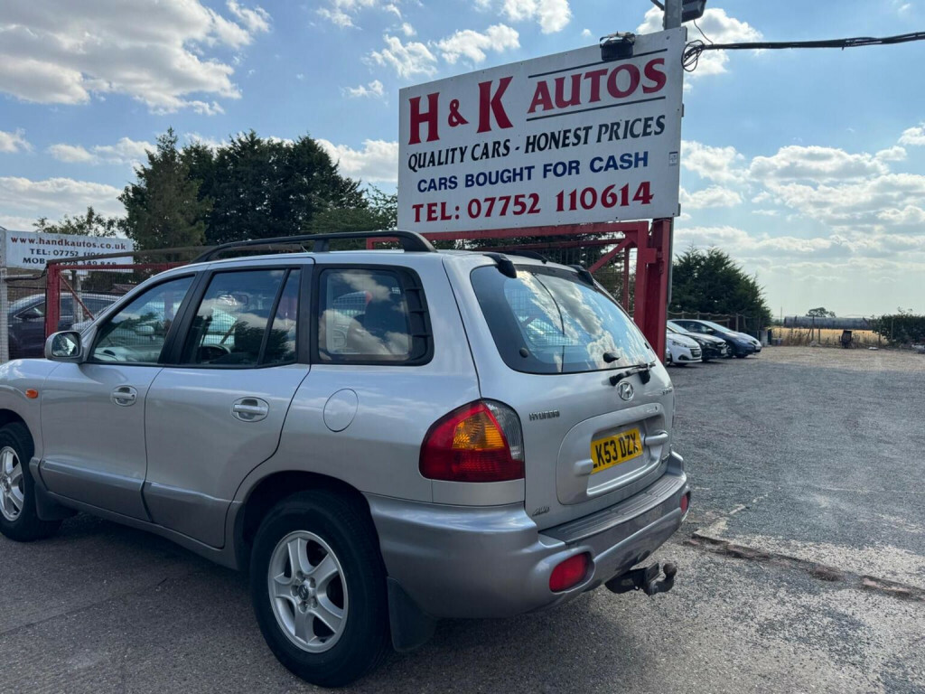 Hyundai Santa Fe 2003 03 Cdx Silver #25