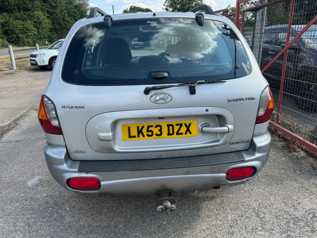 Hyundai Santa Fe 2003 03 Cdx Silver #23