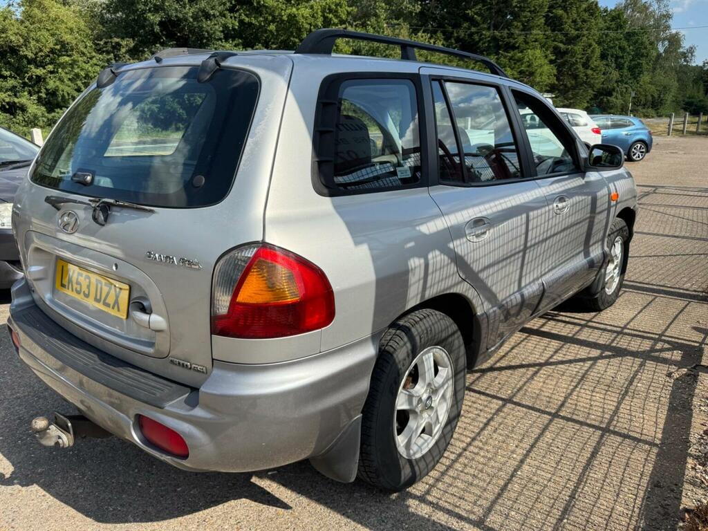 Hyundai Santa Fe 2003 03 Cdx Silver #20