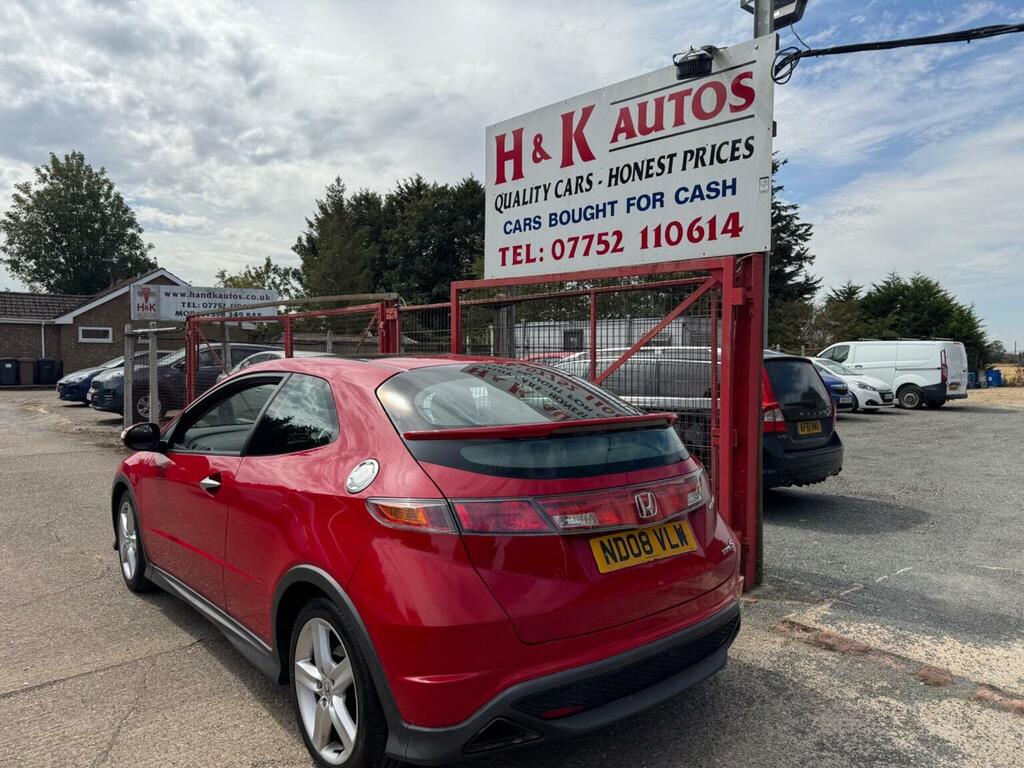 Honda Civic Hatchback 1.8 I-vtec Type S Gt 200808 Red #2