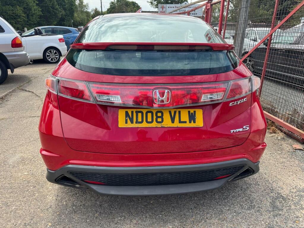 Honda Civic Hatchback 1.8 I-vtec Type S Gt 200808 Red #6