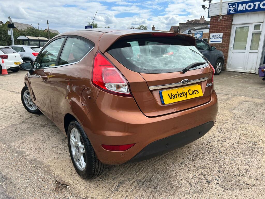 Ford Fiesta Zetec Auto Yellow #5