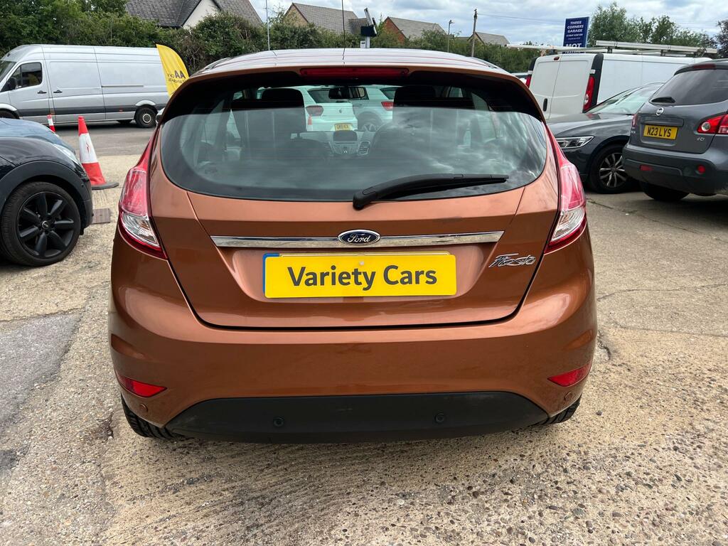 Ford Fiesta Zetec Auto Yellow #6