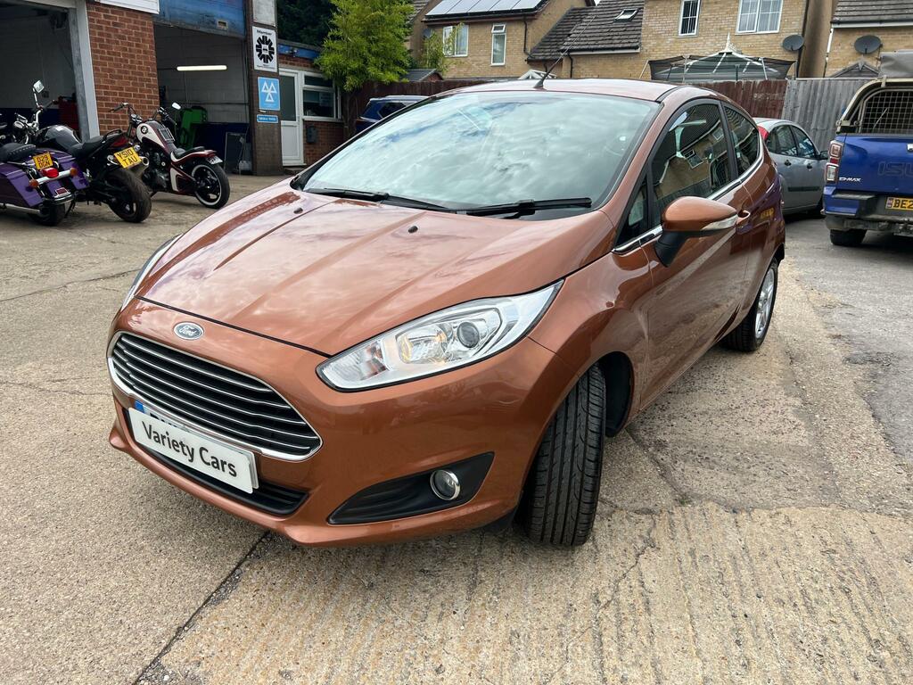 Ford Fiesta Zetec Auto Yellow #3