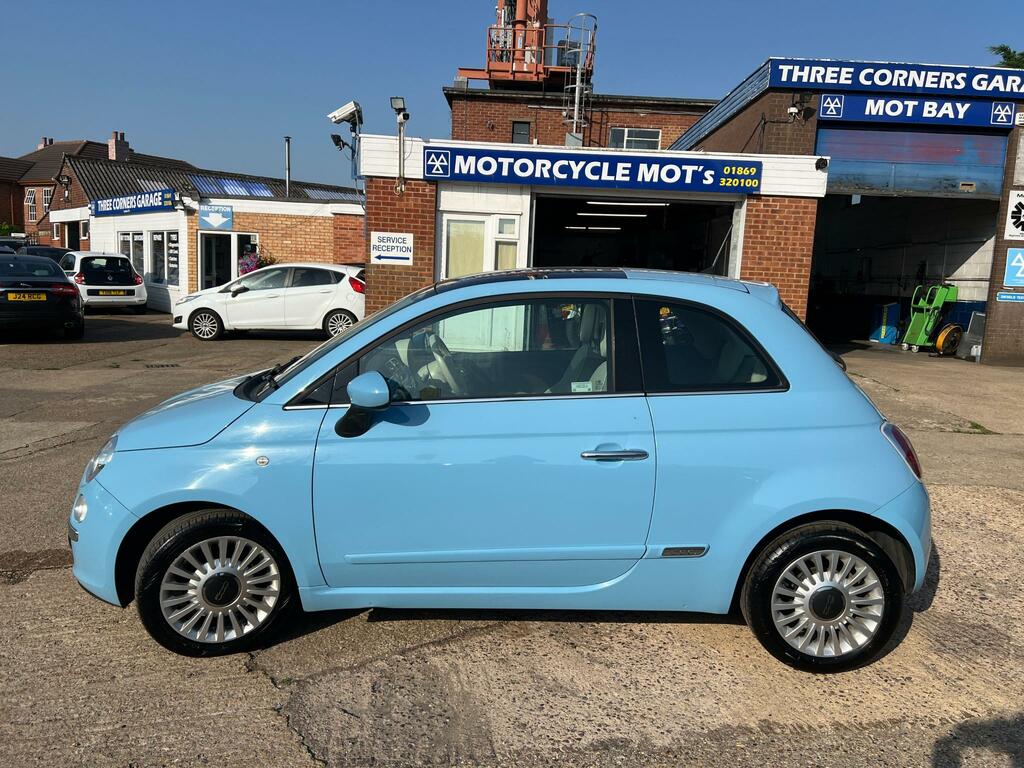 Fiat 500 Lounge Blue #4
