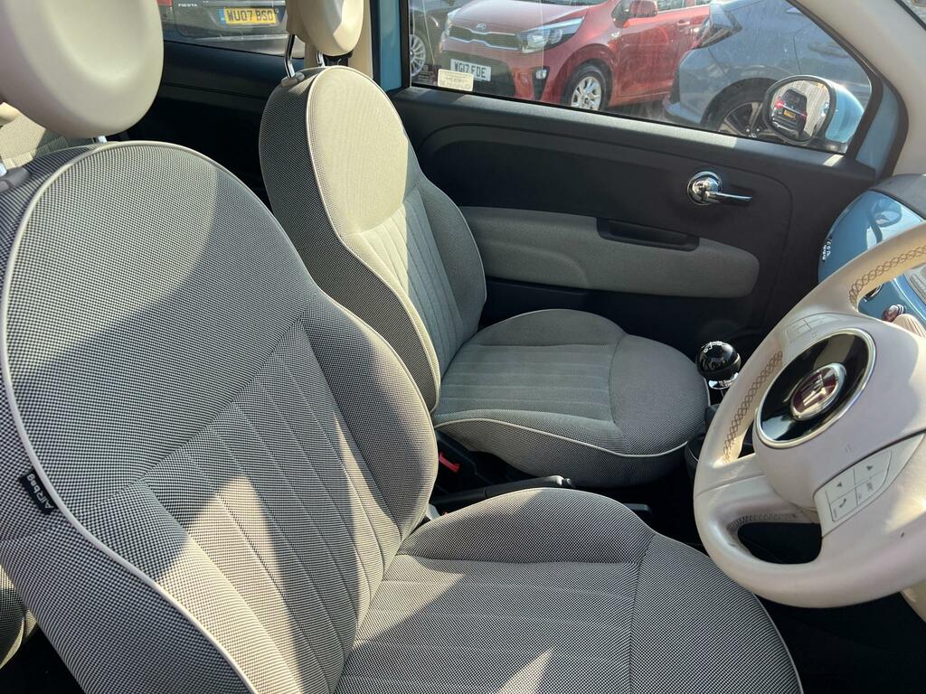 Fiat 500 0.9 Twinair S Hatchback Dualogic Euro 5 White #26