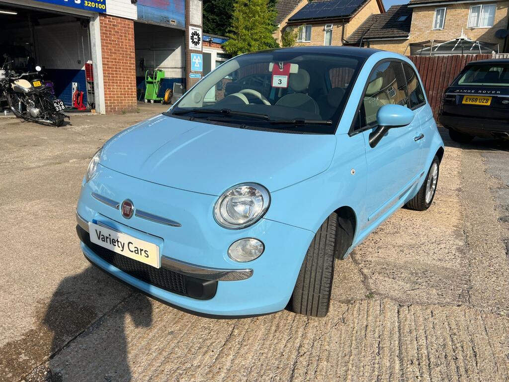 Fiat 500 Lounge Blue #3
