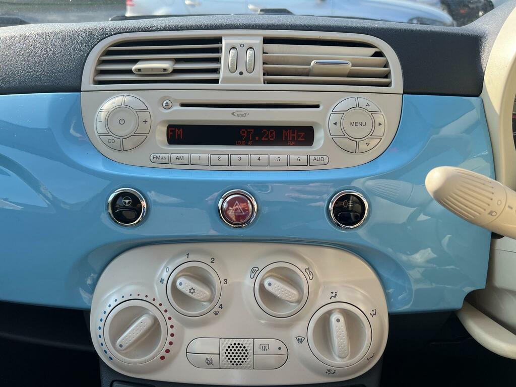 Fiat 500 0.9 Twinair S Hatchback Dualogic Euro 5 White #15