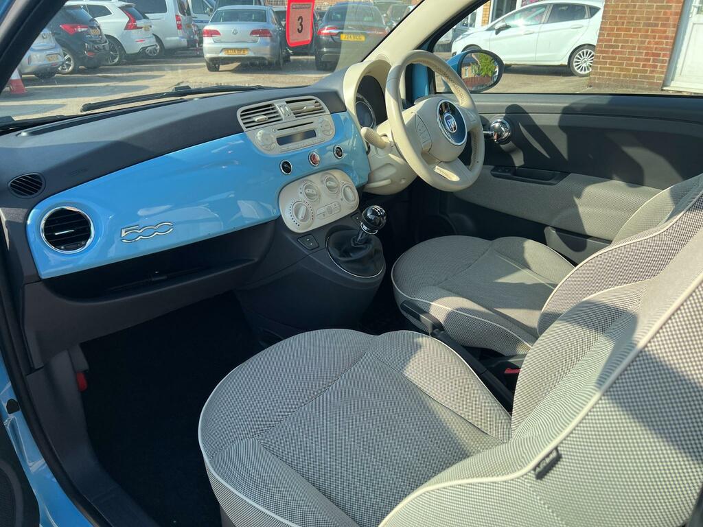 Fiat 500 0.9 Twinair S Hatchback Dualogic Euro 5 White #11