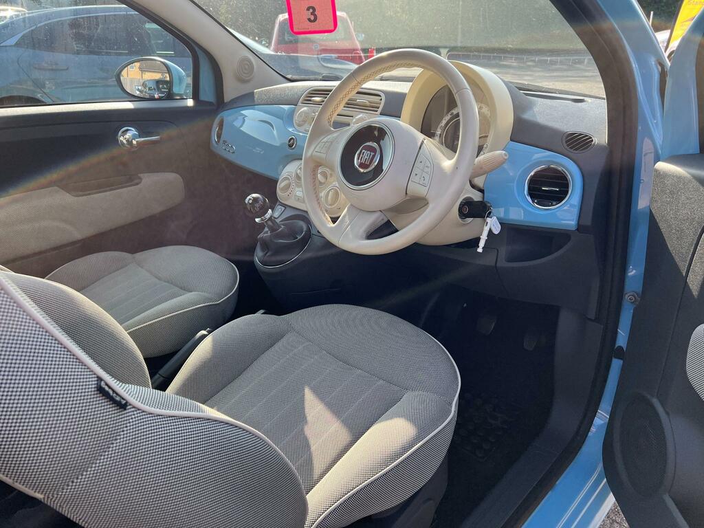 Fiat 500 0.9 Twinair S Hatchback Dualogic Euro 5 White #24
